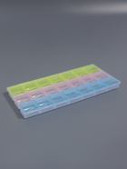 Органайзер для хранения мелочей, 21 ячейка, 21.5×10.5×2 см, МИКС - Фото 4