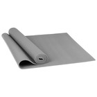 Коврик для йоги 173 × 61 × 0,6 см, цвет серый - Фото 2