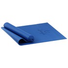 Коврик для йоги Sangh, 173×61×0,5 см, цвет тёмно-синий - фото 9553345