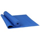 Коврик для йоги Sangh, 173×61×0,5 см, цвет тёмно-синий - Фото 7