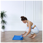 Коврик для йоги Sangh, 173х61х0,3 см, цвет синий - фото 9254112