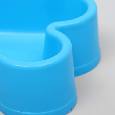 Миска двойная разделяющаяся "Объединение" под бутылку, 26х11,5х4,5 см, микс