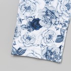 Пижама женская (футболка, брюки) -2 цвет синий размер 44 - Фото 8