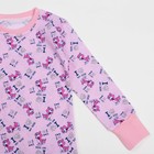 Пижама для девочки I MY DOG, рост 92 см, цвет розовый микс - Фото 4