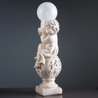 Лампа интерьерная "Мальчик на шаре" состаренный  65см - Фото 4