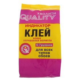 Клей обойный Quality, индикатор, мягкая упаковка, 200 г 3562829