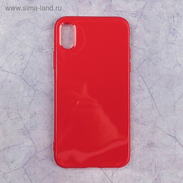 Чехол Activ Juicy для Apple iPhone X, красный - Фото 1