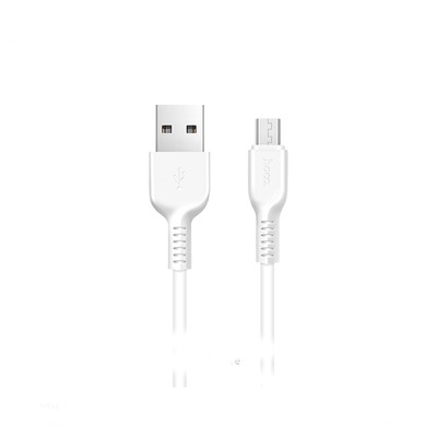 Кабель Hoco X20 Forest Mystery, USB - micro USB, 2.4 А, 1 м, белый