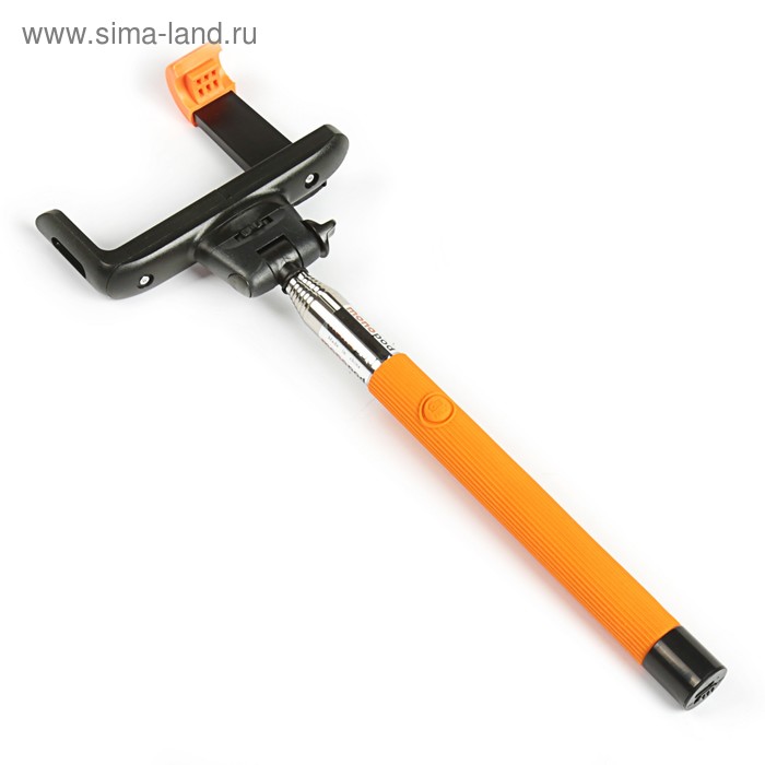 Монопод для селфи Z07-5, Bluetooth, оранжевый - Фото 1