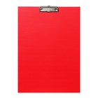 Планшет с зажимом А3, 420 x 320 мм, покрыт высококачественным бумвинилом, красный (клипборд) - фото 845322