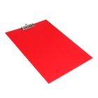 Планшет с зажимом А3, 420 x 320 мм, покрыт высококачественным бумвинилом, красный (клипборд) - Фото 2