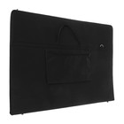 Папка для чертежей и рисунков для художников А1, 920×680×40 мм, с ручками текстильная, «Вдохновение» 1В11, с карманом - Фото 5