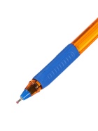 Ручка шариковая Berlingo. Skyline, светло-синий стержень, игольчатый узел 0.7 мм, резиновый упор - Фото 9