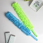 Щётка для уборки гибкая, 57×6 см, двусторонняя букля, МИКС - Фото 4