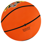 Мяч баскетбольный ONLYTOP «Тигр», ПВХ, клееный, 8 панелей, р. 7 - фото 3814501