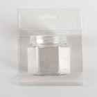 Баночка для хранения, 100 г, цвет прозрачный - Фото 5