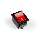 Кнопка - выключатель, квадратный, с подсветкой, МИКС - фото 9913167