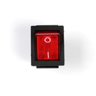 Кнопка - выключатель, квадратный, с подсветкой, МИКС - фото 9913170