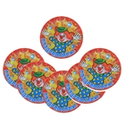 Набор бумажных тарелок "С Днем Рождения!" свечи (6 шт.), 18 см - Фото 2