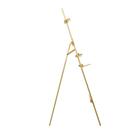 Мольберт тип «Лира» 175×62 см, (полка 60×12 см, с двумя подстаканниками), с бегунком, неокрашенное дерево, Calligrata №7 - Фото 6