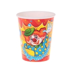 Набор бумажных стаканов "Клоун", 225 мл (6 шт.) - Фото 1