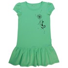 Платье для девочки, рост 110 см, цвет зелёный 121-331-12 - Фото 2
