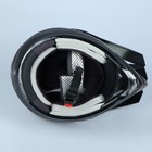Шлем HIZER 613-1, размер M, черный матовый - Фото 7