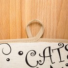 Кухонный набор "Полосатые коты"(фартук 60х70 ,прихв. 18х18, полотенце 40х60) лён 50%,хл.50% - Фото 4