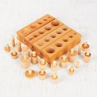 Развивающая игрушка «Цилиндры. Больше - меньше», набор - Фото 3