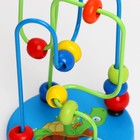 Серпантинка-лабиринт с пластиковыми бусинами «Черепаха» - Фото 3