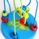 Серпантинка-лабиринт с пластиковыми бусинами «Черепаха» - Фото 2