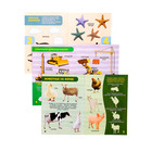 Книги с наклейками, набор №2, 6 шт. по 12 стр. - Фото 3