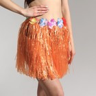 Гавайская юбка, цветная 40 см, МИКС - Фото 5