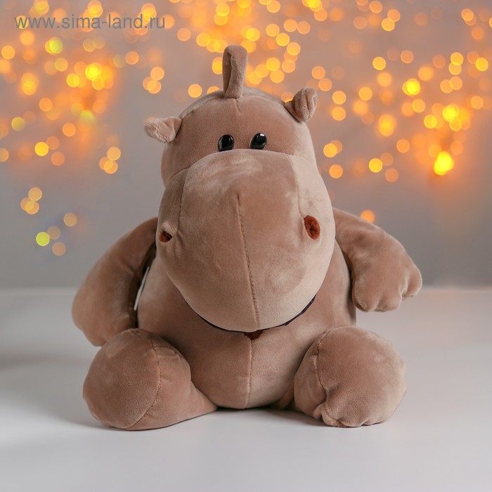 Мягкая игрушка «Бегемотик», 30 см - Фото 1
