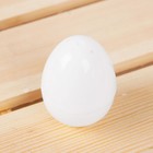 Основа для творчества «Яйцо», открывается, набор 6 шт, размер 1 шт: 4×6 см, цвет белый - фото 8652494