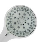 Лейка для душа LD-P-05-002, средняя, 5 режимов, пластик, цвет хром - фото 52420114