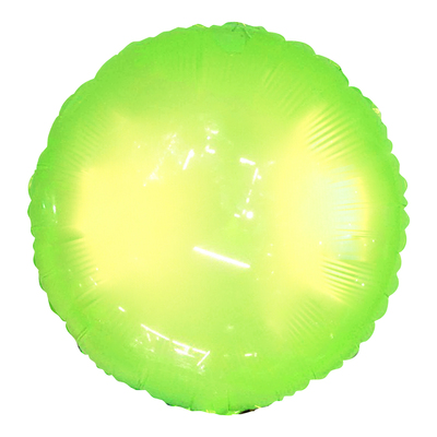 Шар полимерный 18" "Неон", круг, цвет зелёный