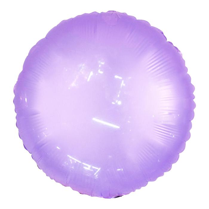 Шар полимерный 18" "Неон", круг, цвет тёмно-фиолетовый - Фото 1