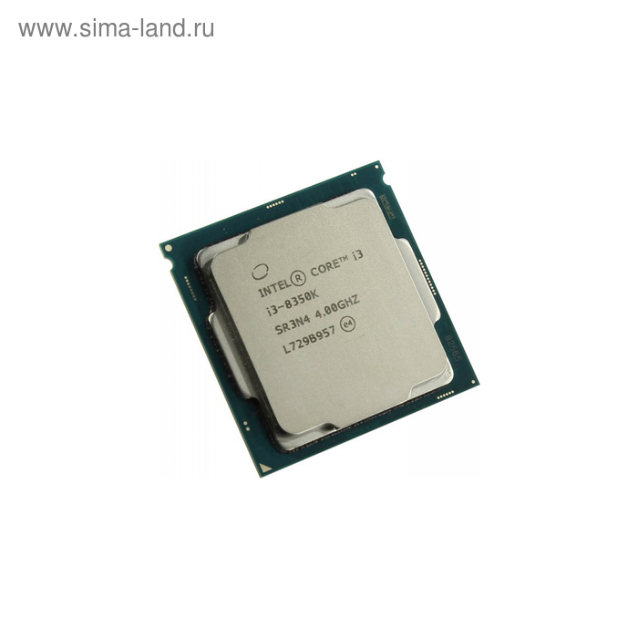 Процессор Intel Core i3 8350K, LGA1151v2, 4x4ГГц, UHD 630, TDP 91Вт, OEM - Фото 1