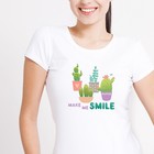 Термонаклейка для взрослых Make me smile, 14 х 14 см - Фото 2