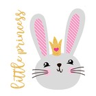 Термонаклейка для декорирования текстильных изделий детская Little princess, 14 х 14 см - Фото 3