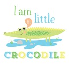 Термонаклейка для декорирования текстильных изделий детская I am a crocodile, 14 х 14 см - Фото 3