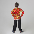 Карнавальная русская рубаха «Хохлома», атлас, р. 30, рост 110-116 см, цвет красный - Фото 2