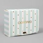 Коробка подарочная складная, упаковка, «Сюрприз», 20 х 18 х 5 см, БЕЗ ЛЕНТЫ - Фото 2