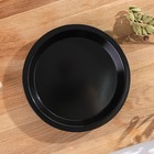 Форма для выпечки Доляна «Жаклин», 16×2.5 см, антипригарное покрытие, цвет чёрный - Фото 2