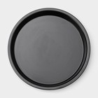Форма для выпечки Доляна «Жаклин. Круг», 20×2,5 см, антипригарное покрытие, цвет чёрный - фото 4243586