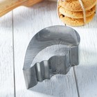 Набор форм для вырезания печенья Доляна «Половинки», 2 шт, 12×10×4 см, цвет хромированный - Фото 7