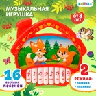 Музыкальная игрушка-пианино «Домик», ионика, 16 весёлых песенок, работает от батареек - Фото 1