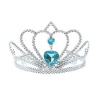 Корона «Сердечко», с камнями, цвета МИКС - фото 298030888