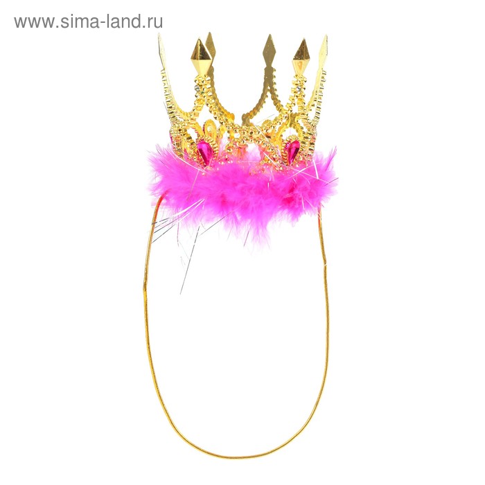 Корона «Волшебство», с резинкой, цвета МИКС - Фото 1